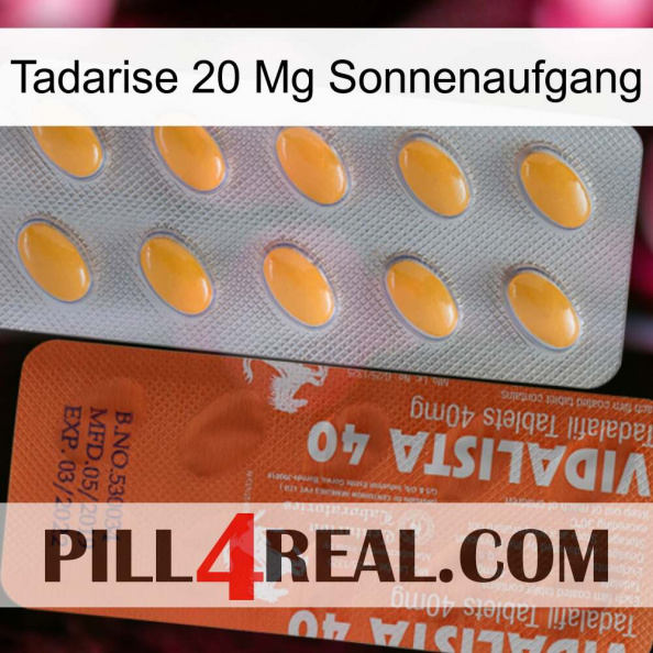 Tadarise 20 Mg Sunrise 43